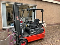 2002 linde e18 vorkheftruck met cascade balenklem - afbeelding 8 van  15