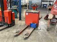 2002 linde t16 elektrische palletwagen - afbeelding 1 van  8