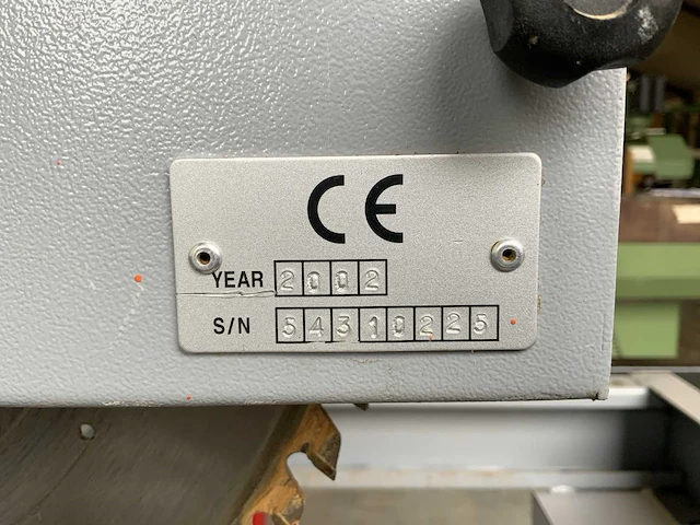 2002 maggi junior 640 radiaal afkortcirkelzaagmachine - afbeelding 9 van  9