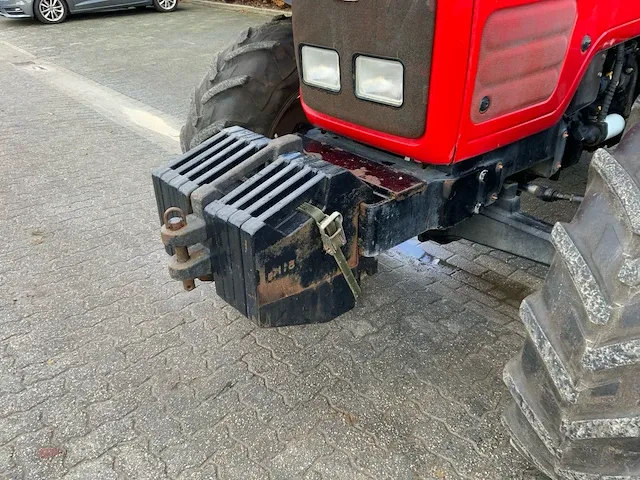2002 massey ferguson 4355 powershuttle 24/24 vierwielaangedreven landbouwtractor - afbeelding 2 van  31