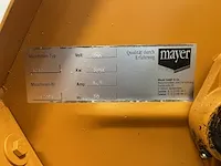 2002 mayer tm1010 oppotmachine - afbeelding 20 van  27