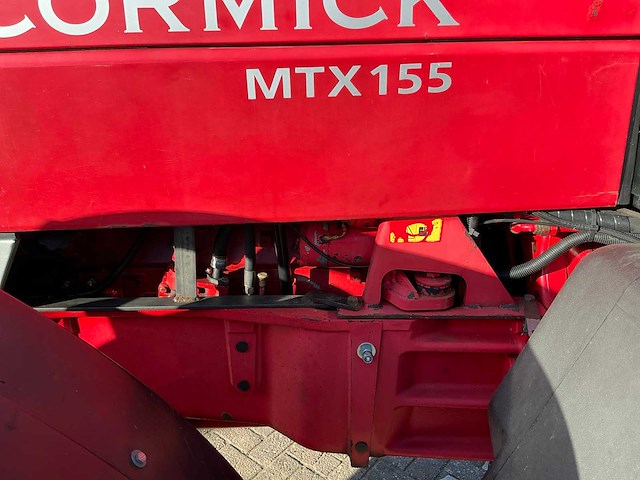 2002 mccormick mtx 155 vierwielaangedreven landbouwtractor - afbeelding 8 van  38