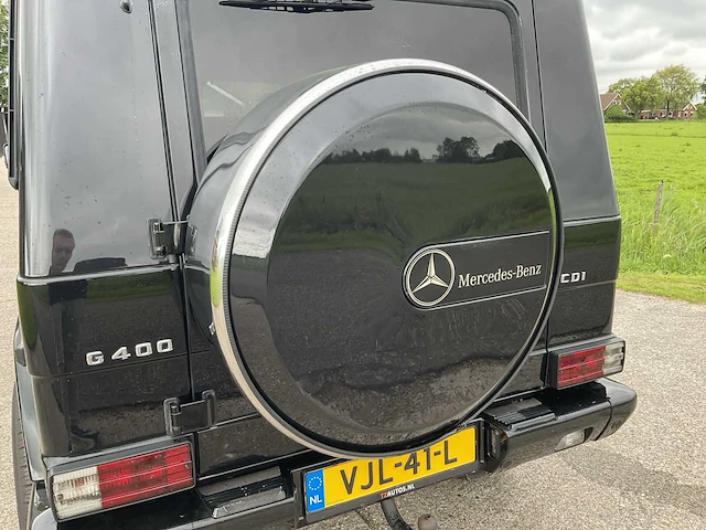 2002 mercedes-benz g-klasse g400 cdi lang bedrijfswagen - afbeelding 8 van  47