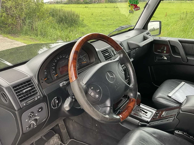 2002 mercedes-benz g-klasse g400 cdi lang bedrijfswagen - afbeelding 19 van  47