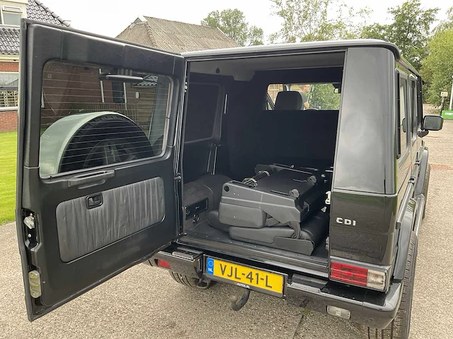 2002 mercedes-benz g-klasse g400 cdi lang bedrijfswagen - afbeelding 37 van  47