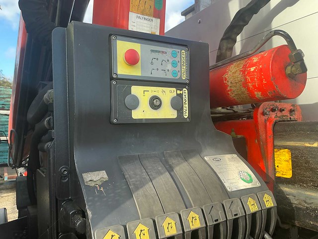 2002 mercedes-benz unimog u2150l met palfinger pk 9501 kraan en hoogwerkerbak - afbeelding 15 van  69