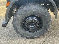 2002 mercedes-benz unimog u2150l met palfinger pk 9501 kraan en hoogwerkerbak - afbeelding 22 van  69