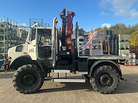 2002 mercedes-benz unimog u2150l met palfinger pk 9501 kraan en hoogwerkerbak - afbeelding 37 van  69