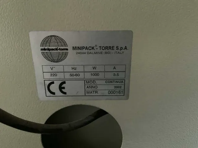 2002 minipack continua sealverpakkingsmachine - afbeelding 5 van  5