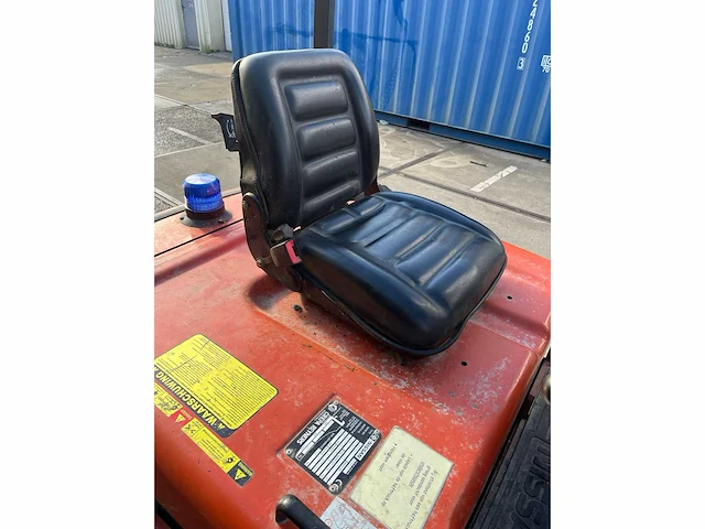 2002 nissan gnx1l18ho vorkheftruck - afbeelding 8 van  9