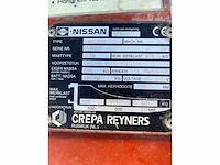 2002 nissan gnx1l18ho vorkheftruck - afbeelding 9 van  9