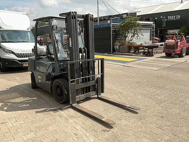 2002 nissan pj02 vorkheftruck - afbeelding 11 van  15
