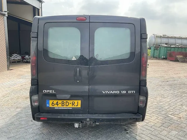2002 opel vivaro - 1.9 tdi l1h1 bedrijfswagen - afbeelding 24 van  26