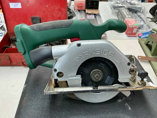 2002 parkside pahks 18v cirkelzaagmachine - afbeelding 2 van  5