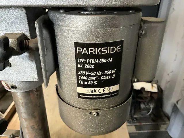 2002 parkside ptbm 350-13 kolomboormachine - afbeelding 7 van  7