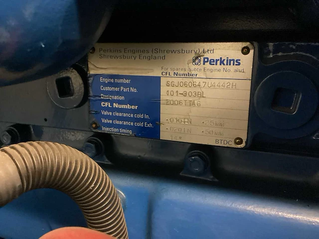 2002 perkins leroy summer pes01 noodstroomaggregaat - afbeelding 8 van  32
