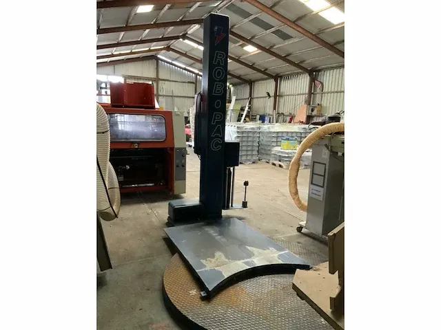 2002 robopac rotoplat 505/pfs palletfoliewikkelaar - afbeelding 2 van  8