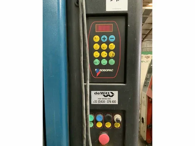 2002 robopac rotoplat 505/pfs palletfoliewikkelaar - afbeelding 6 van  8