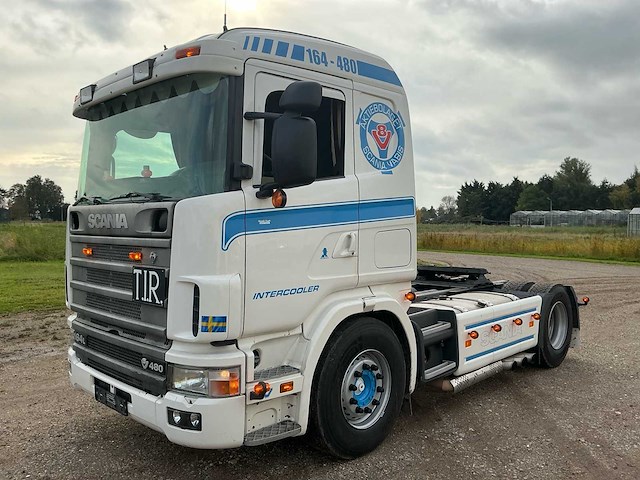 2002 scania 164l 480 vrachtwagen - afbeelding 1 van  46