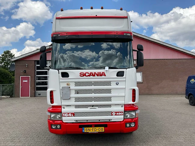 2002 scania r164 480 v8 oplegger-trekker - afbeelding 21 van  25