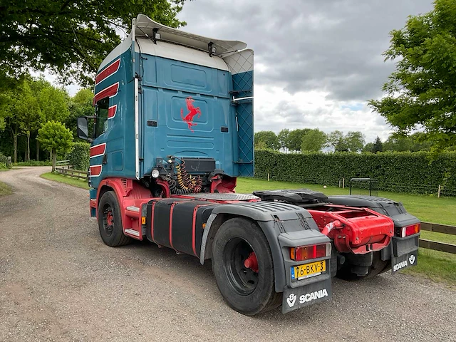 2002 scania r164la4x2na580 oplegger-trekker - afbeelding 12 van  25