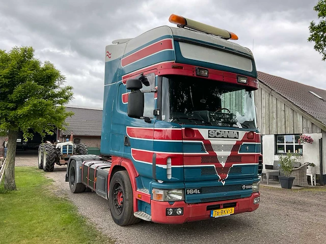 2002 scania r164la4x2na580 oplegger-trekker - afbeelding 20 van  25