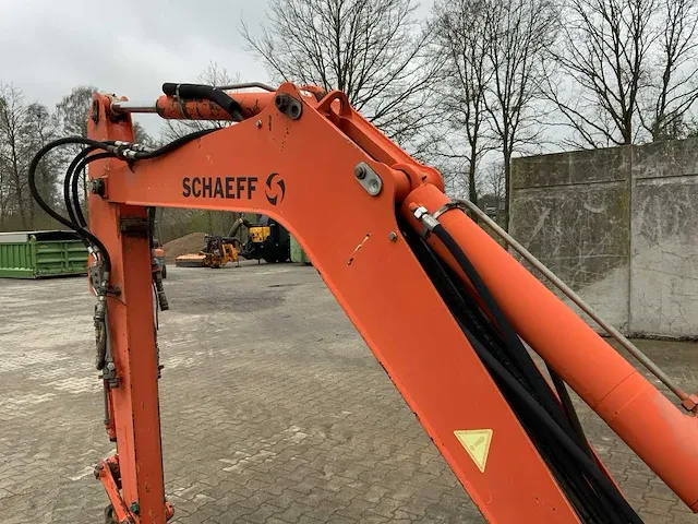 2002 schaeff hr 16 minigraafmachine - afbeelding 13 van  33