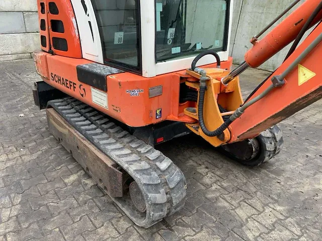 2002 schaeff hr 16 minigraafmachine - afbeelding 20 van  33