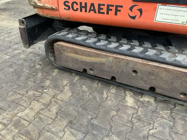 2002 schaeff hr 16 minigraafmachine - afbeelding 24 van  33