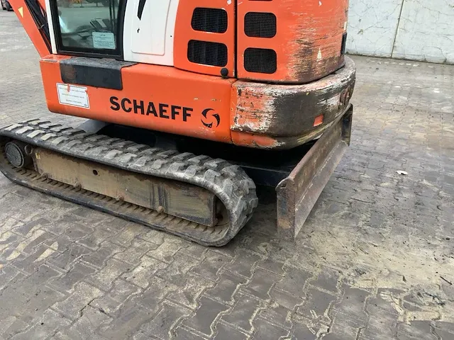 2002 schaeff hr 16 minigraafmachine - afbeelding 31 van  33