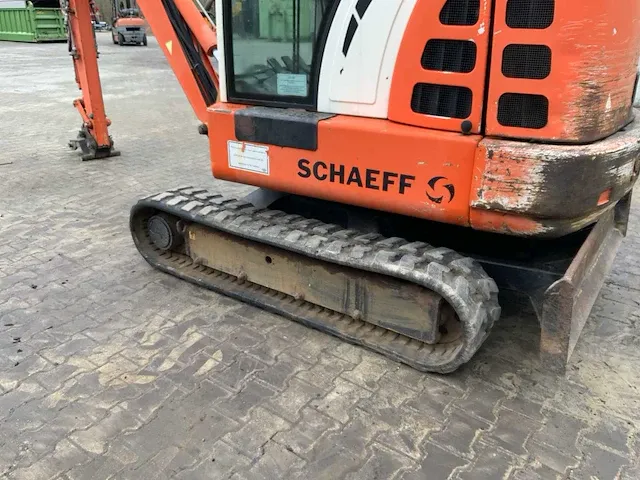 2002 schaeff hr 16 minigraafmachine - afbeelding 32 van  33