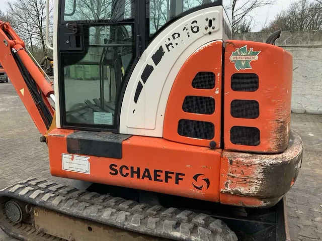 2002 schaeff hr 16 minigraafmachine - afbeelding 33 van  33