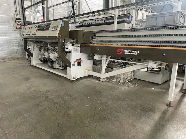 2002 schiatti plat poly fps 15 rs glasslijpmachine - afbeelding 1 van  8