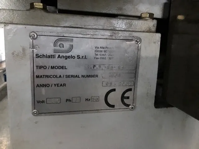 2002 schiatti plat poly fps 15 rs glasslijpmachine - afbeelding 4 van  8
