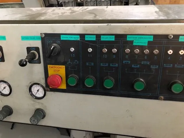2002 schiatti plat poly fps 15 rs glasslijpmachine - afbeelding 5 van  8