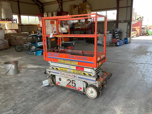 2002 skyjack sj3 3015 hoogwerker - afbeelding 1 van  15