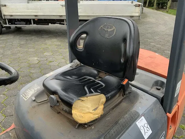 2002 toyota 02-7fdf25 vorkheftruck - afbeelding 9 van  20