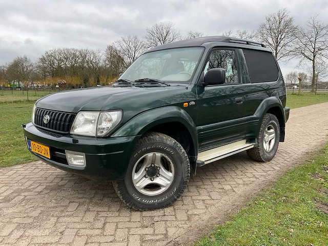 2002 toyota landcruiser 90 d-4d 3.0 bedrijfswagen (grijs kenteken) - afbeelding 1 van  51