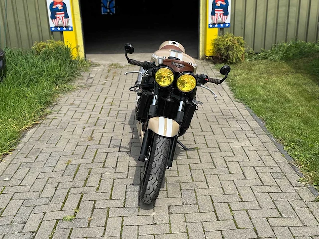 2002 triumph tour speed four café racer - afbeelding 15 van  16