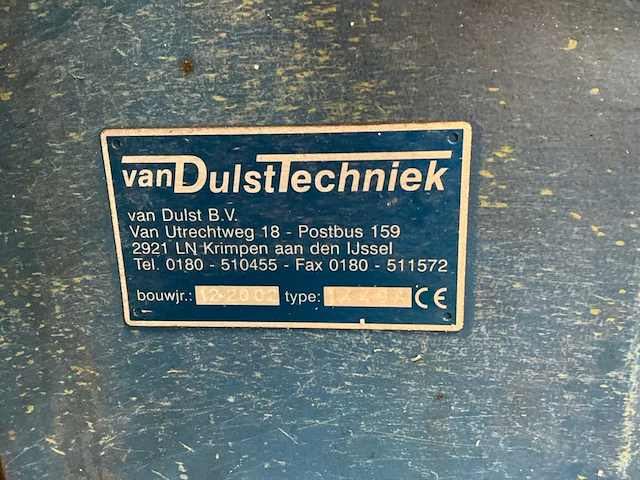 2002 vdt onderloop afkortcirkelzaagmachine - afbeelding 8 van  8