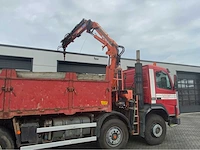 2002 volvo fm12.380 8x4 vrachtwagen tipper met atlas terex 125.2 a2 kraan - afbeelding 65 van  70