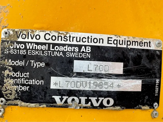 2002 volvo l70d shovel - afbeelding 20 van  27