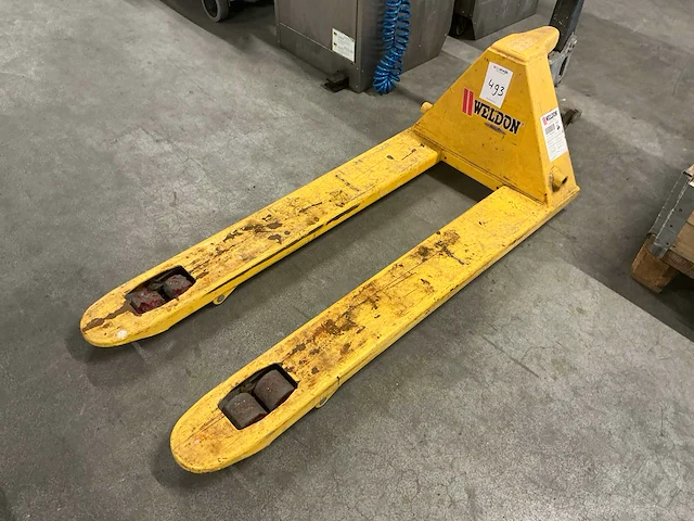 2002 weldon hand hydraulische palletwagen - afbeelding 2 van  9