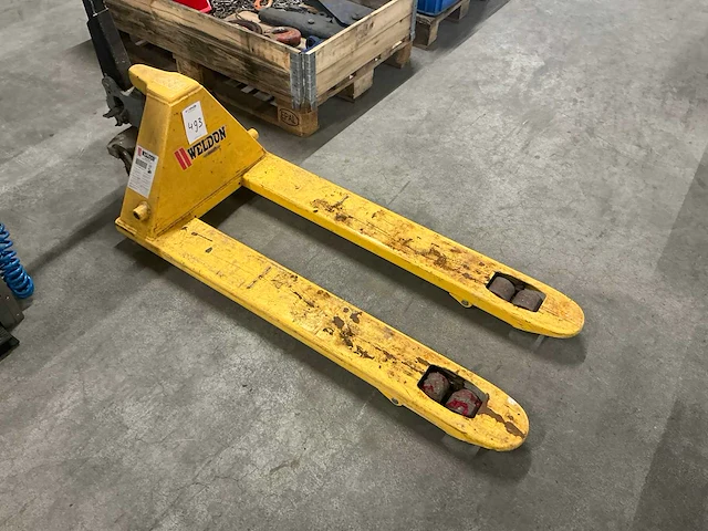 2002 weldon hand hydraulische palletwagen - afbeelding 3 van  9