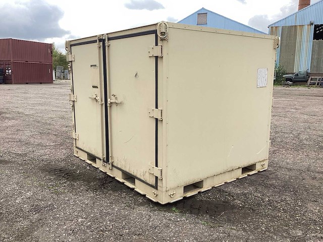 2003 aar mobility systems isu 80 legercontainer - afbeelding 1 van  9