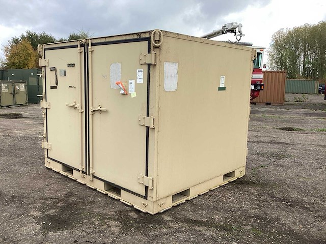 2003 aar mobility systems isu 80 legercontainer - afbeelding 1 van  8
