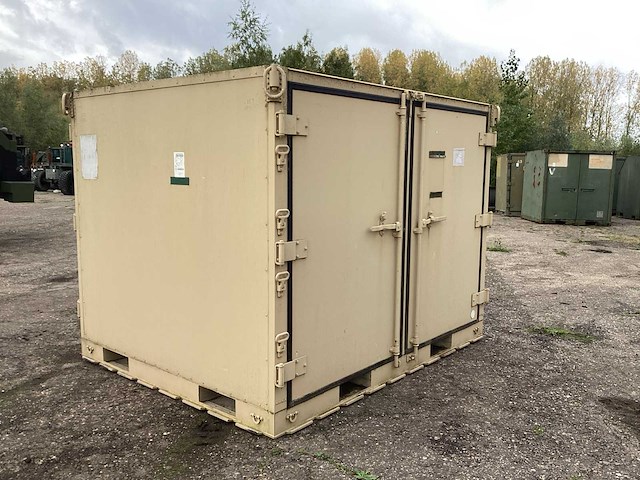 2003 aar mobility systems isu 80 legercontainer - afbeelding 5 van  8