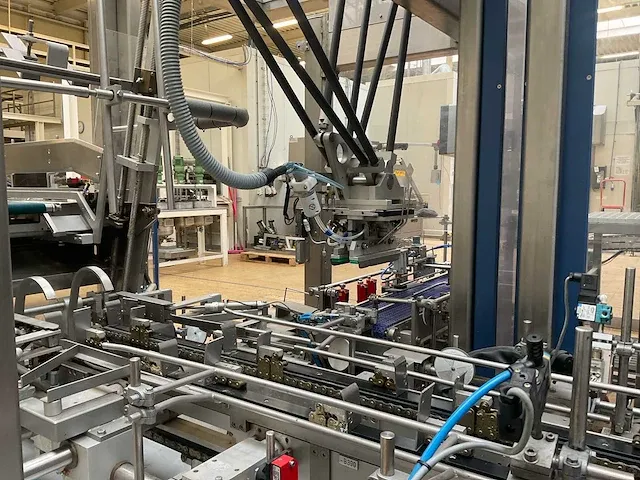 2003 a+f automation fördertechnik 470-2-22-w 2/3 formaat flexibele wrap-around verpakkingsinstallatie (c) - afbeelding 2 van  38
