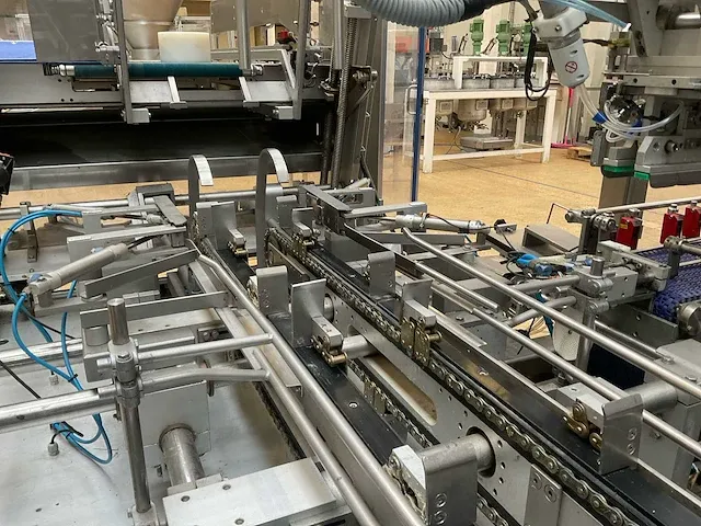 2003 a+f automation fördertechnik 470-2-22-w 2/3 formaat flexibele wrap-around verpakkingsinstallatie (c) - afbeelding 5 van  38