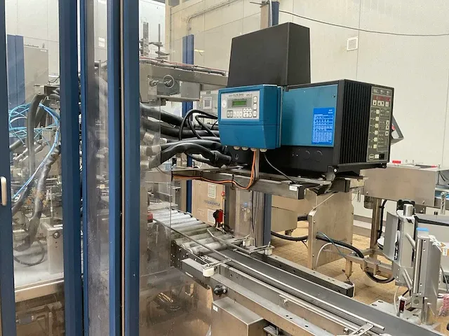 2003 a+f automation fördertechnik 470-2-22-w 2/3 formaat flexibele wrap-around verpakkingsinstallatie (c) - afbeelding 8 van  38